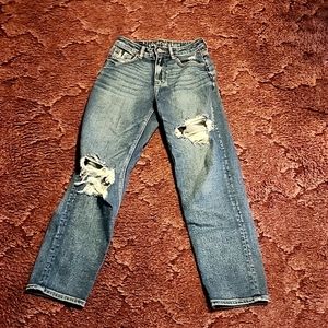 American Eagle  Mom Straight Jean Size 0
